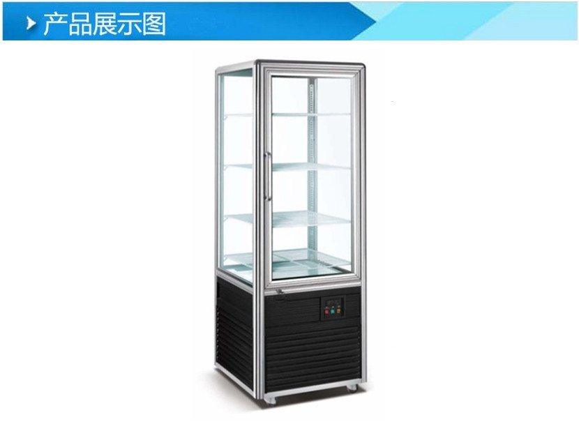蛋糕保鮮展示柜_四面玻璃蛋糕柜_玻璃蛋糕展示柜-【上海肯德冷柜】