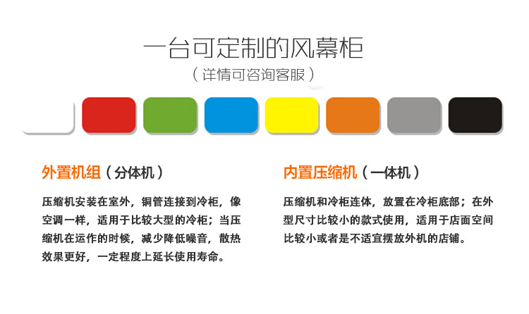 水果風幕柜_水果展示柜_水果保鮮柜-【上海肯德冷柜】