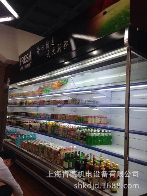 上海肯德風幕柜產品客戶介紹-瑪得堡臺灣食品超市